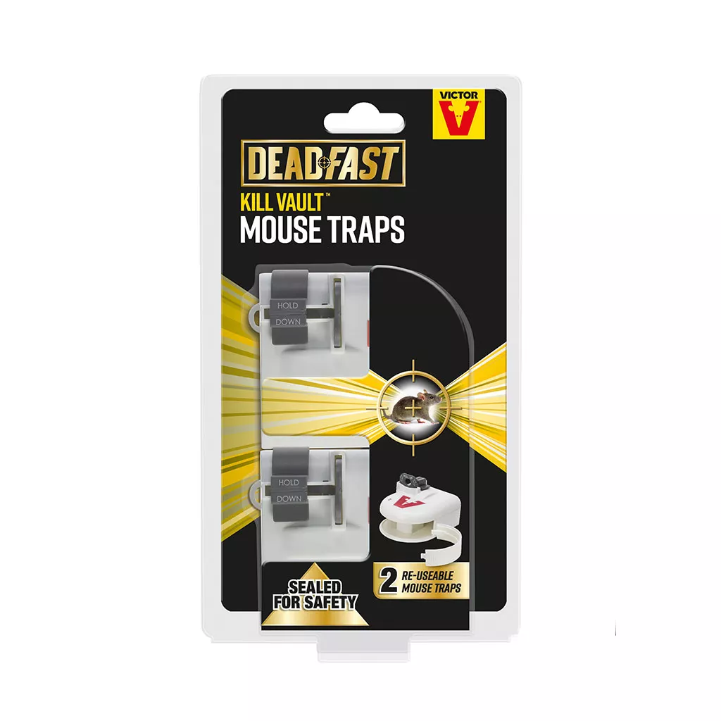 Deadfast Kill Vault Mouse Traps - Pests & Diseases - Westland Garden Health
