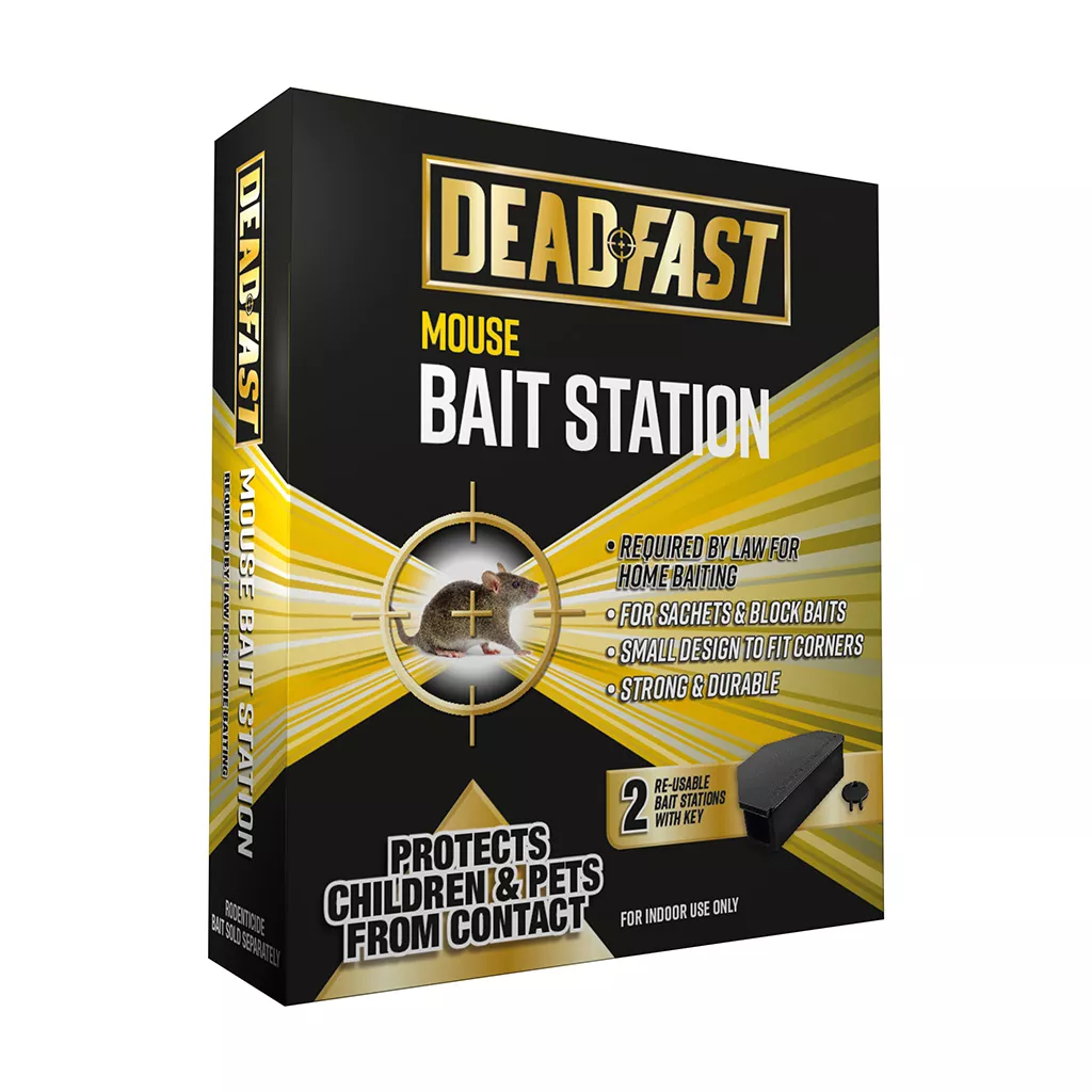 Deadfast Mouse Bait Stations - Rat & Mouse Control - Westland Garden Health