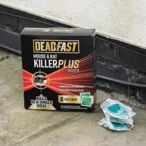 Deadfast Mouse & Rat Killer Plus Sachets - Westland Garden Health