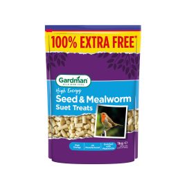 Gardman Seed and Mealworm Suet Treats