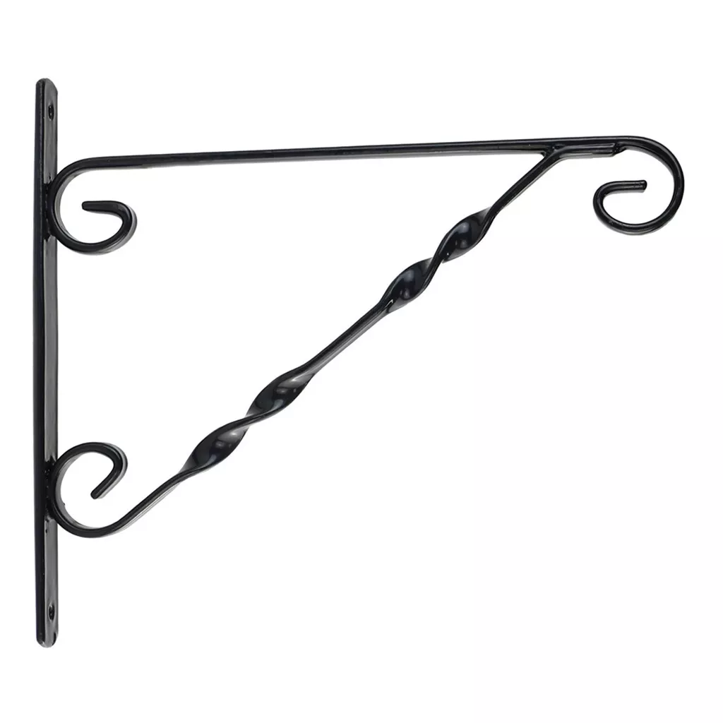 Black Hanging Basket Bracket - Hanging Garden- Garden Health