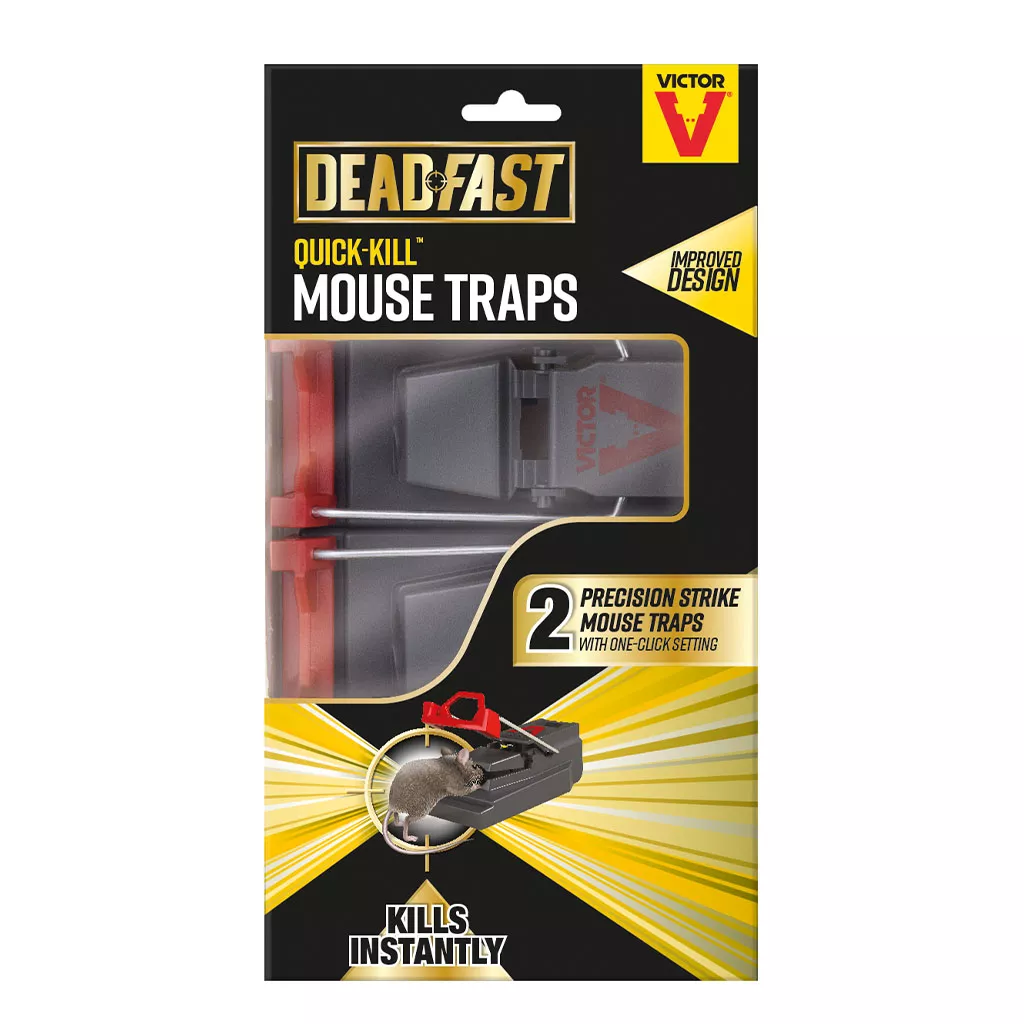 Deadfast Quick-Kill Mouse Traps - Pests & Diseases - Westland Garden Health