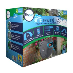 flopro auto rewind hose 20m in box